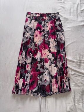 Chaps Ralph Lauren Floral Skirt